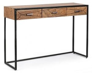Consolle Fissa 115x35x80h cm 3 Cassetti Egon