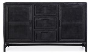 Credenza 2 Ante 3 Cassetti 150x40x90h cm Weston