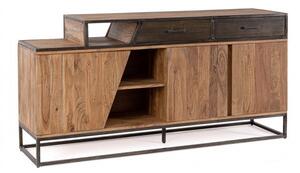 Credenza 3 Ante 2 Cassetti 175x40x85h cm Janak