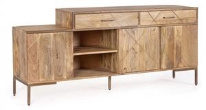 Credenza 3 Ante 2 Cassetti 175x40x77h cm Jaidev