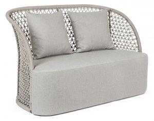 Divano 2 Posti 150x81x93h cm con Cuscini Cuyen Sand