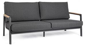 Divano 2/3 Posti 192x87x86h cm con Cuscini Jalisco Antracite
