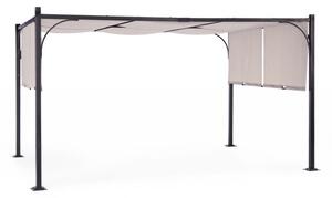 Pergola da Giardino 4x3xh2,25m Slide Antracite/Grigio