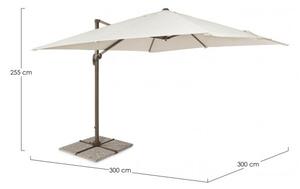 Ombrellone da Giardino Decentrato 3x3x2,55h m Dallas