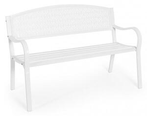 Panca 2 Posti 123x55x84h cm Lizette Bianco