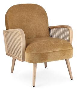 Poltrona 65x74x81h cm Dalida Mustard