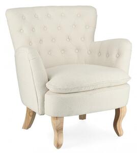 Poltrona 71,5x72,5b cm Orlins Panna