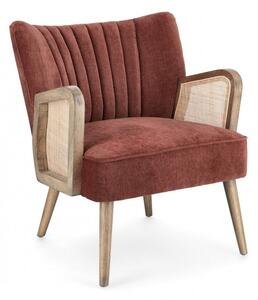 Poltrona 64x71x79h cm Virna Mattone
