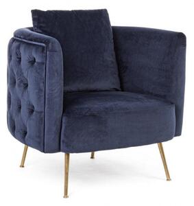 Poltrona 83x77x79,5h cm Tenbury Blu