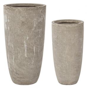 Set 2 Vasi Cement Alto Sabbia