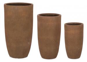 Set 3 Vasi Rigo Rusty Alto