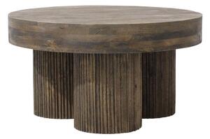 Tavolino Ø75x41h cm Dacca Brown