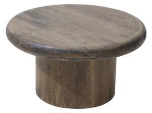 Tavolino Ø60x33h cm Lopez Brown