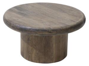 Tavolino Ø75x40h cm Lopez Brown