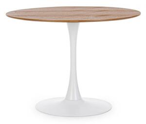 Tavolo Ø100x75h cm Bloom Top Veneer