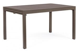 Tavolo Allungabile da Giardino 135-270x90x75h cm Pelagius Coffee