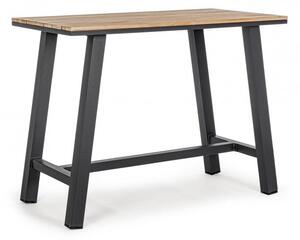 Tavolo da Giardino 131x73x101h cm Bar Skipper Naturale/Antracite