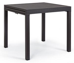 Tavolo Allungabile da Giardino 83-166x80x75h cm Pelagius Antracite