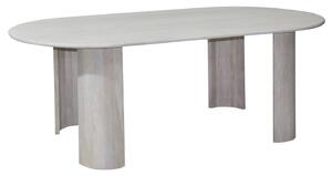 Tavolo 200x100x76h cm Orlando Ovale Naturale