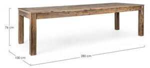 Tavolo 280x100x76h cm Kaily