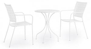 Tavolo da Giardino Ø60x71h cm Lizette Bianco