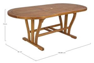Tavolo Allungabile da Giardino 150-200x90x74h cm Noemi