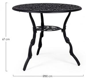 Tavolo da Giardino Ø80x67h cm Victoria Antracite