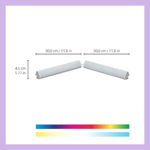 WiZ - SET 2x LED RGBW Lampada dimmerabile BAR LED/5,5W/230V Wi-Fi