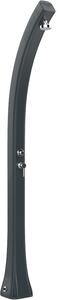 Doccia Solare da Giardino 28L Miscelatore Temporizzato Arkema Happy Beach Grigio Antracite