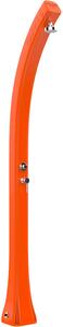 Doccia Solare da Giardino 28L Miscelatore Temporizzato Arkema Happy Beach Arancio