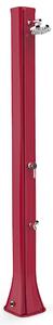 Doccia Solare da Giardino 40L Miscelatore e Lavapiedi Arkema Big Happy Five Cherry