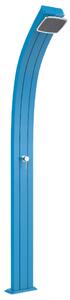 Doccia Solare da Esterno Giardino 25L Miscelatore Arkema Spring Blu