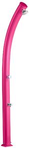 Doccia Solare da Giardino 25L Miscelatore e Lavapiedi Arkema Jolly Fuxia
