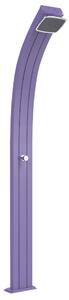 Doccia Solare da Esterno Giardino 25L Miscelatore Arkema Spring Viola