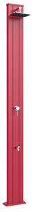 Doccia Solare da Esterno Giardino 30L Miscelatore e Lavapiedi Arkema Spring S Cherry
