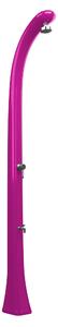 Doccia Solare da Esterno Giardino 20L Miscelatore e Lavapiedi Arkema Happy One Fuxia
