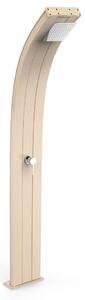 Doccia Solare da Giardino 40L Miscelatore Arkema Dada Bianco Crema