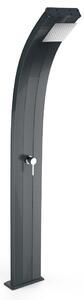 Doccia Solare da Giardino 40L Miscelatore Arkema Dada Grigio Antracite