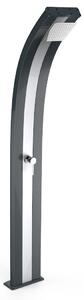 Doccia Solare da Giardino 40L Miscelatore Arkema Dada Grigio Antracite Inox