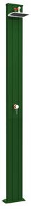Doccia Solare da Esterno Giardino 30L Miscelatore Arkema Spring S Verde