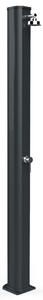 Doccia Solare da Giardino 40L Miscelatore Arkema Big Jolly Grigio Antracite