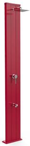 Doccia Solare da Giardino 40L Miscelatore e Lavapiedi Arkema Dada S Cherry