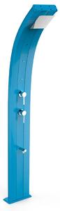 Doccia Solare da Giardino 40L Miscelatore Nebulizzatore e Lavapiedi Arkema Dada Blu