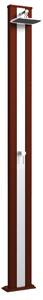 Doccia Solare da Esterno Giardino 30L Miscelatore Arkema Spring S Fascia Inox Oro Van Gogh