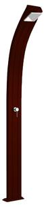 Doccia Solare da Esterno Giardino 25L Miscelatore Arkema Spring Oro Van Gogh