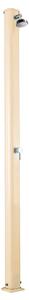 Doccia Solare da Giardino 25L Miscelatore Arkema Jolly S Champagne Bronze