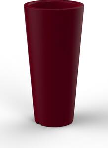 Vaso Ø34x86 cm in Resina Arkema Tondo 86 Ruby