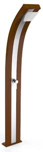 Doccia Solare da Giardino 40L Miscelatore Arkema Dada Fascia Inox Oro Van Gogh