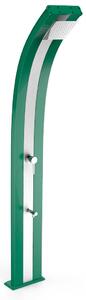 Doccia da Giardino Miscelatore e Lavapiedi Arkema Dada Fascia Inox Verde Scuro
