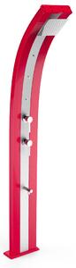 Doccia da Giardino Miscelatore Nebulizzatore e Lavapiedi Arkema Dada Fascia Inox Cherry